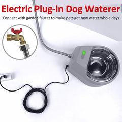 Bentopal dog water fountain, side view highlighting large capacity and auto-replenish.