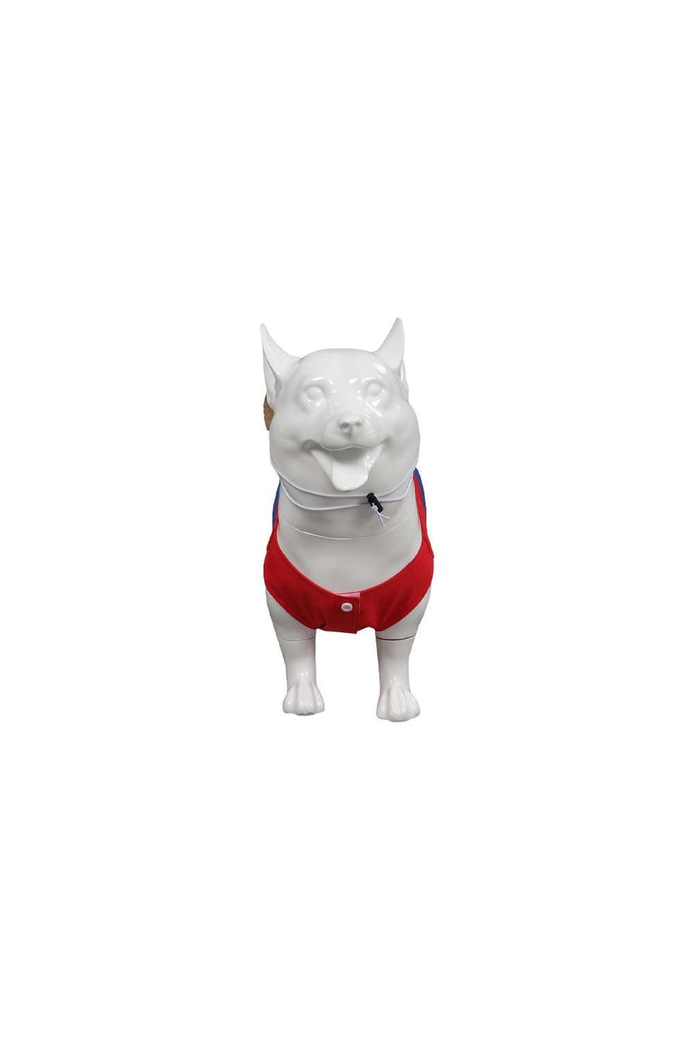 Beowyro dog-costume-velcro-adjustable-strap closeup highlights adjustable fit across dogs.