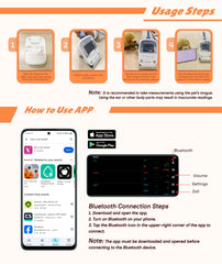BERRY AM1000A-Vet Bluetooth setup enables wireless data transfer.