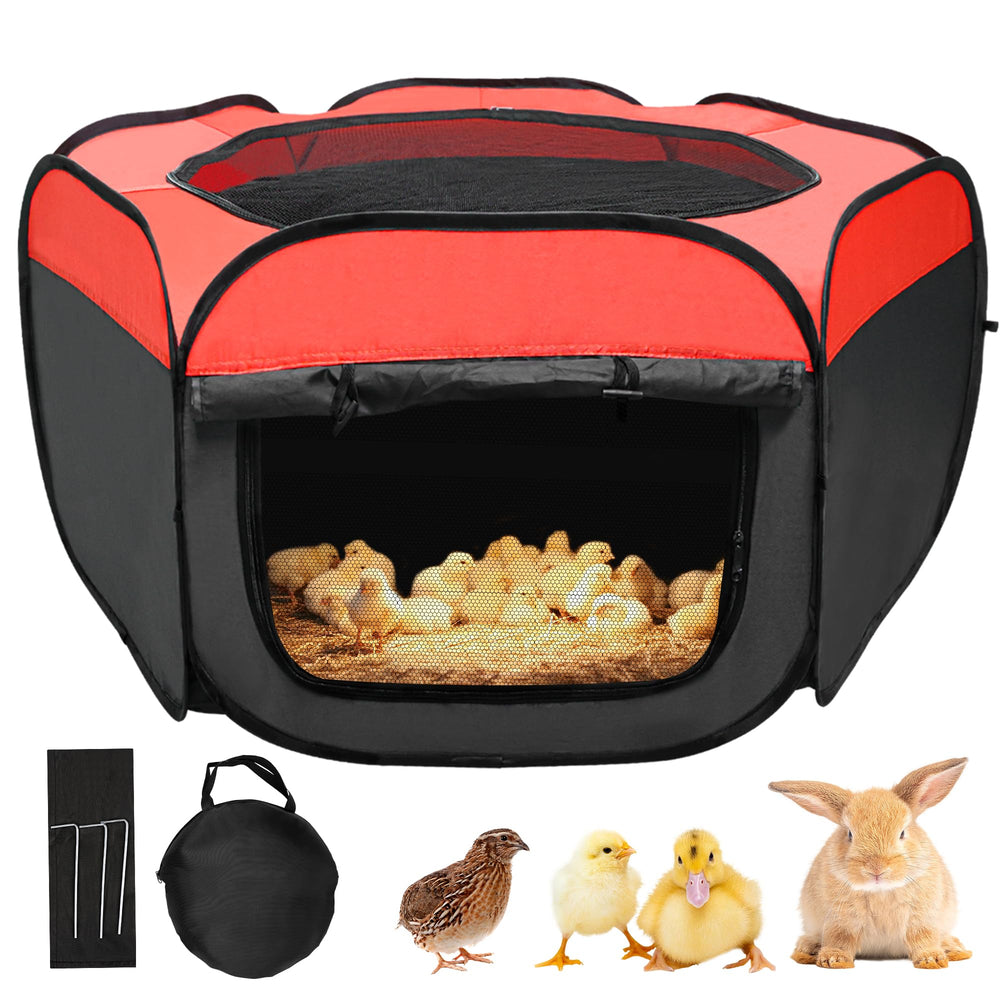 Besly Large Brooder Box for Chicks – spacious chick housing for comfort.