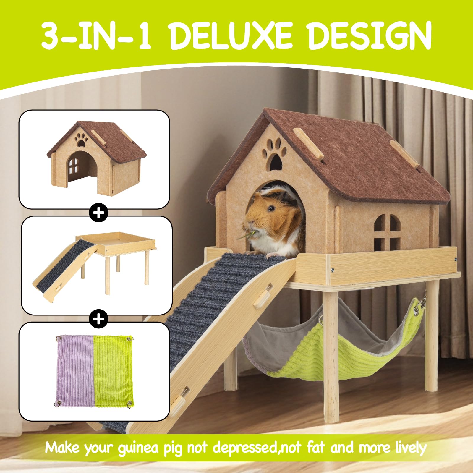 BESNEW wooden hideout house highlights natural wood for safe, inviting shelter.