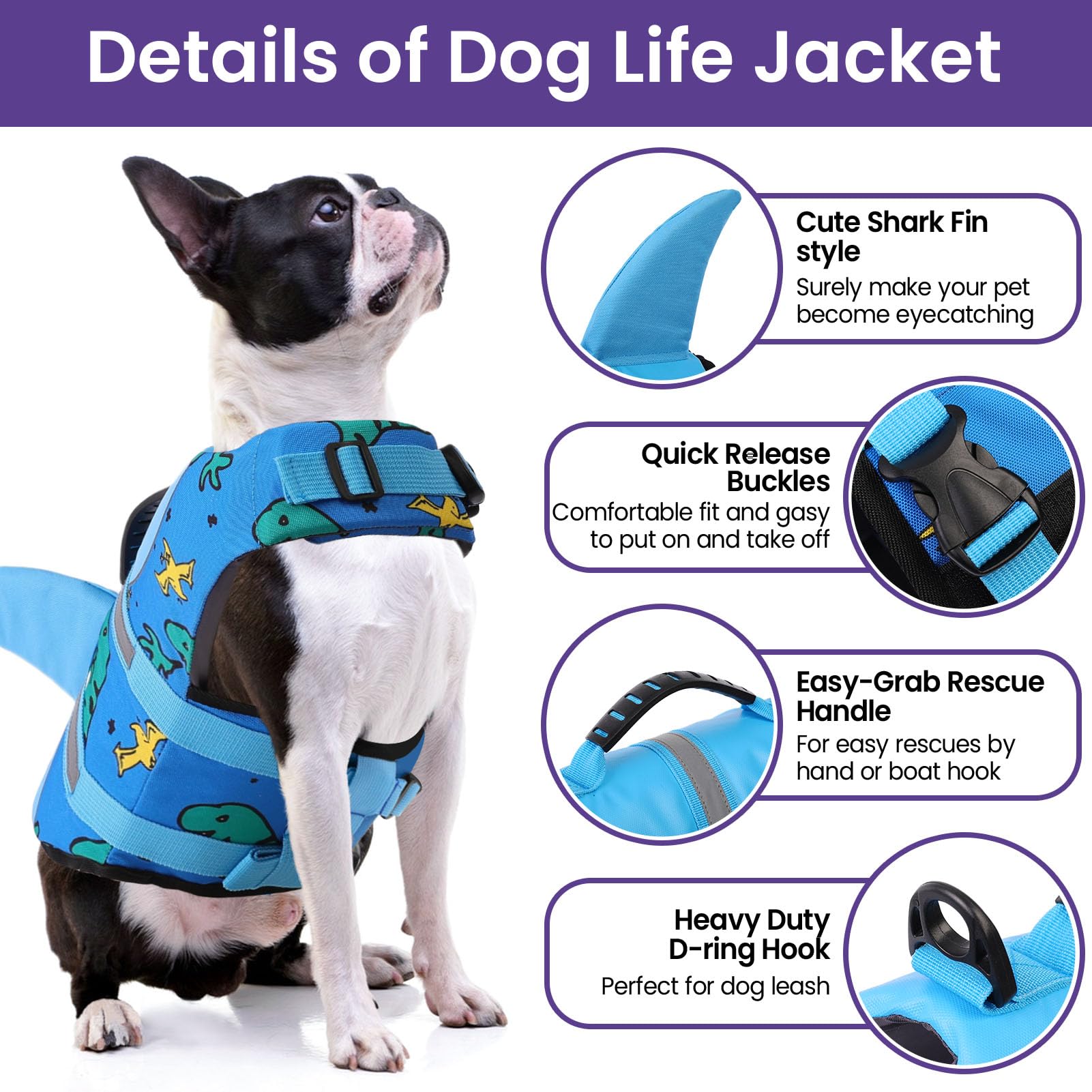 Bess Bridal quick-release buckles simplify on/off for dogs