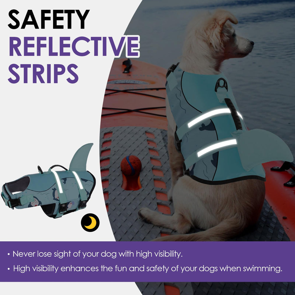 Bess Bridal dog life jacket secure-belly-neck-straps for a snug fit