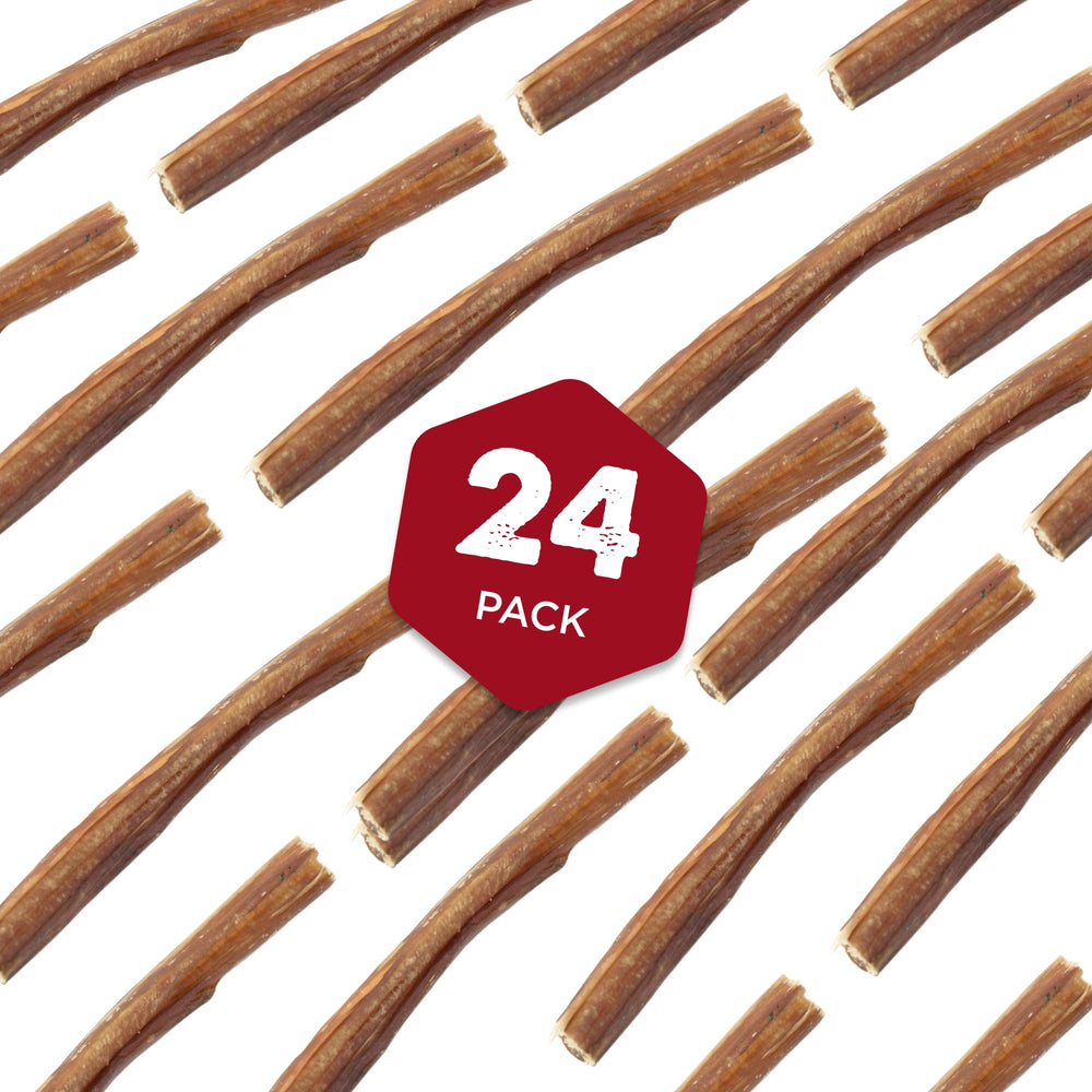 Best Bully Sticks 6-inch Thin Sticks rawhide-free image notes safer alternative for chews.