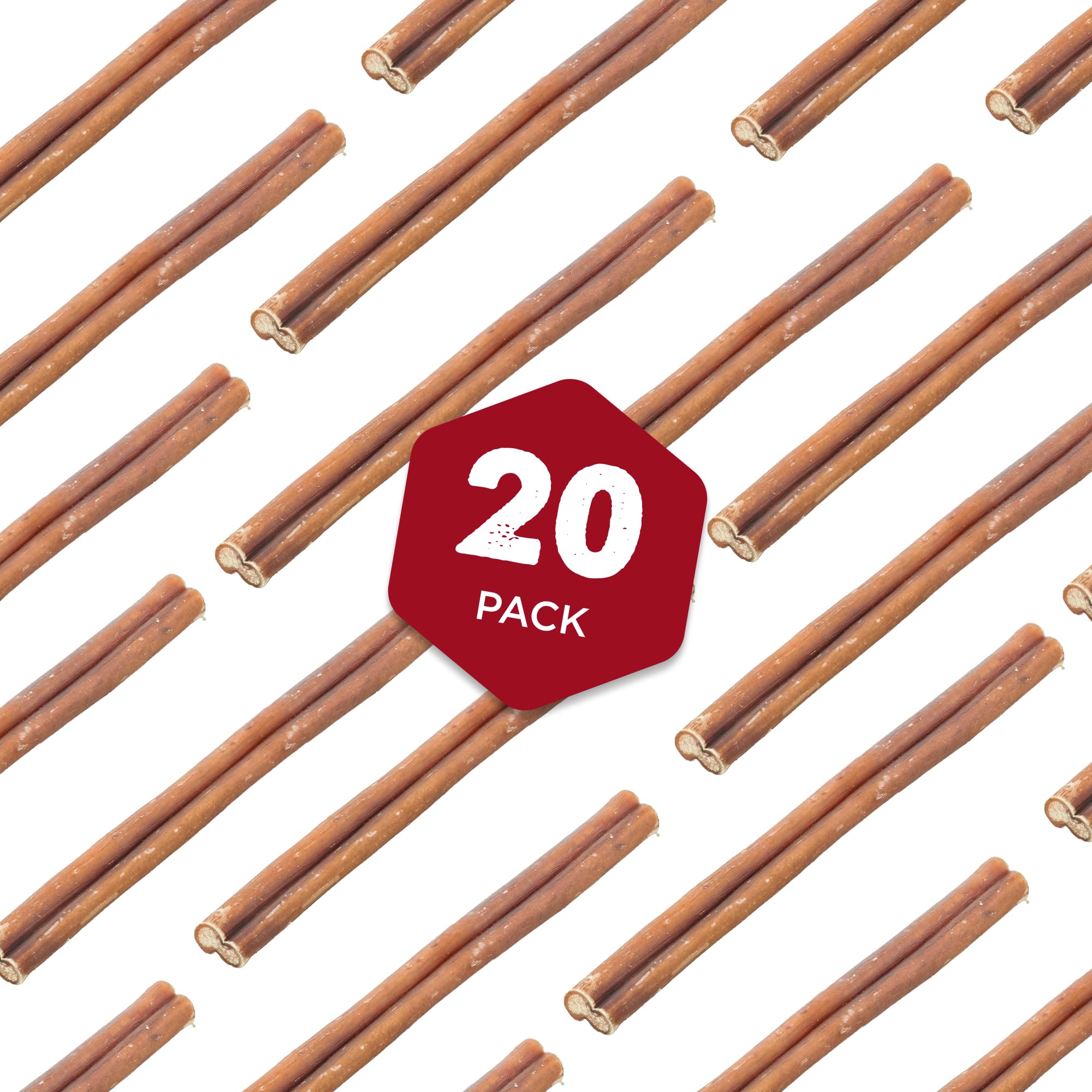Best Bully Sticks demonstrates dental-care benefits from chewing for tartar reduction.