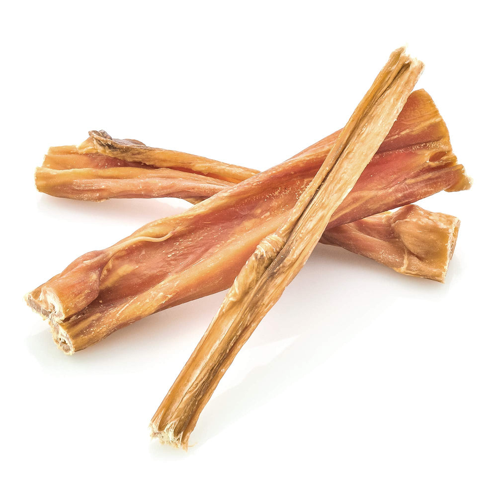 Best Bully Sticks bladder stick in bowl signals easy serving and supervision