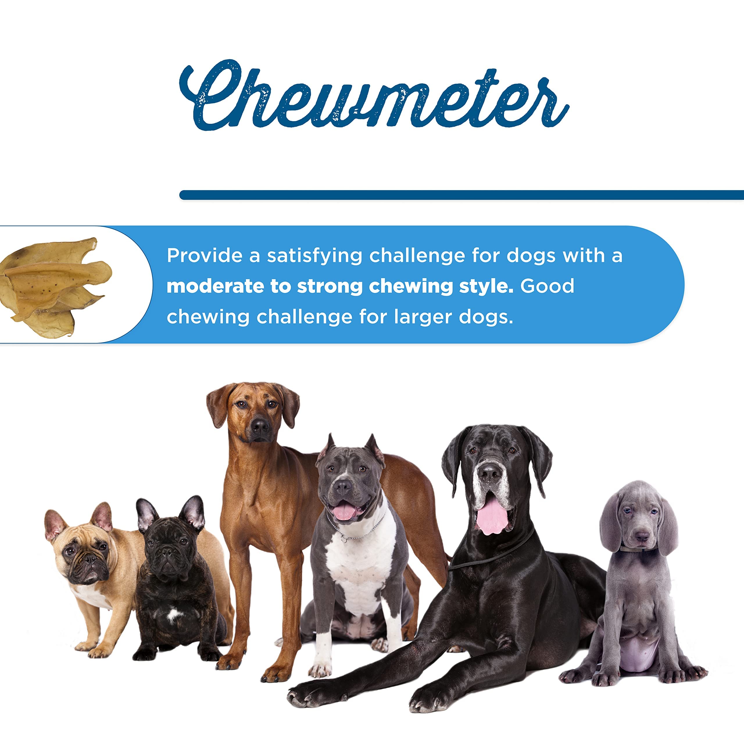 Best Bully Sticks cow ears single-ingredient badge highlights purity.