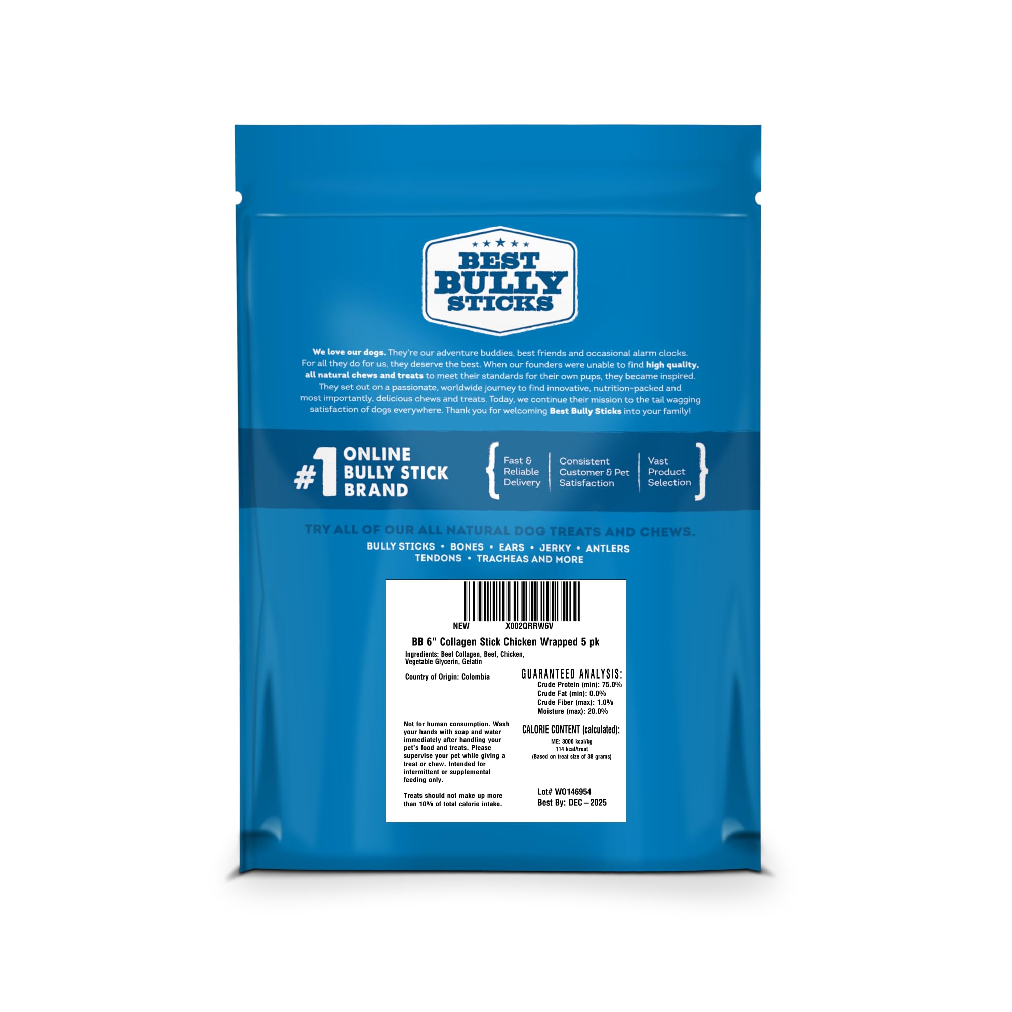 Best Bully Sticks dental-health chew action demonstrates tartar scraping potential during play.