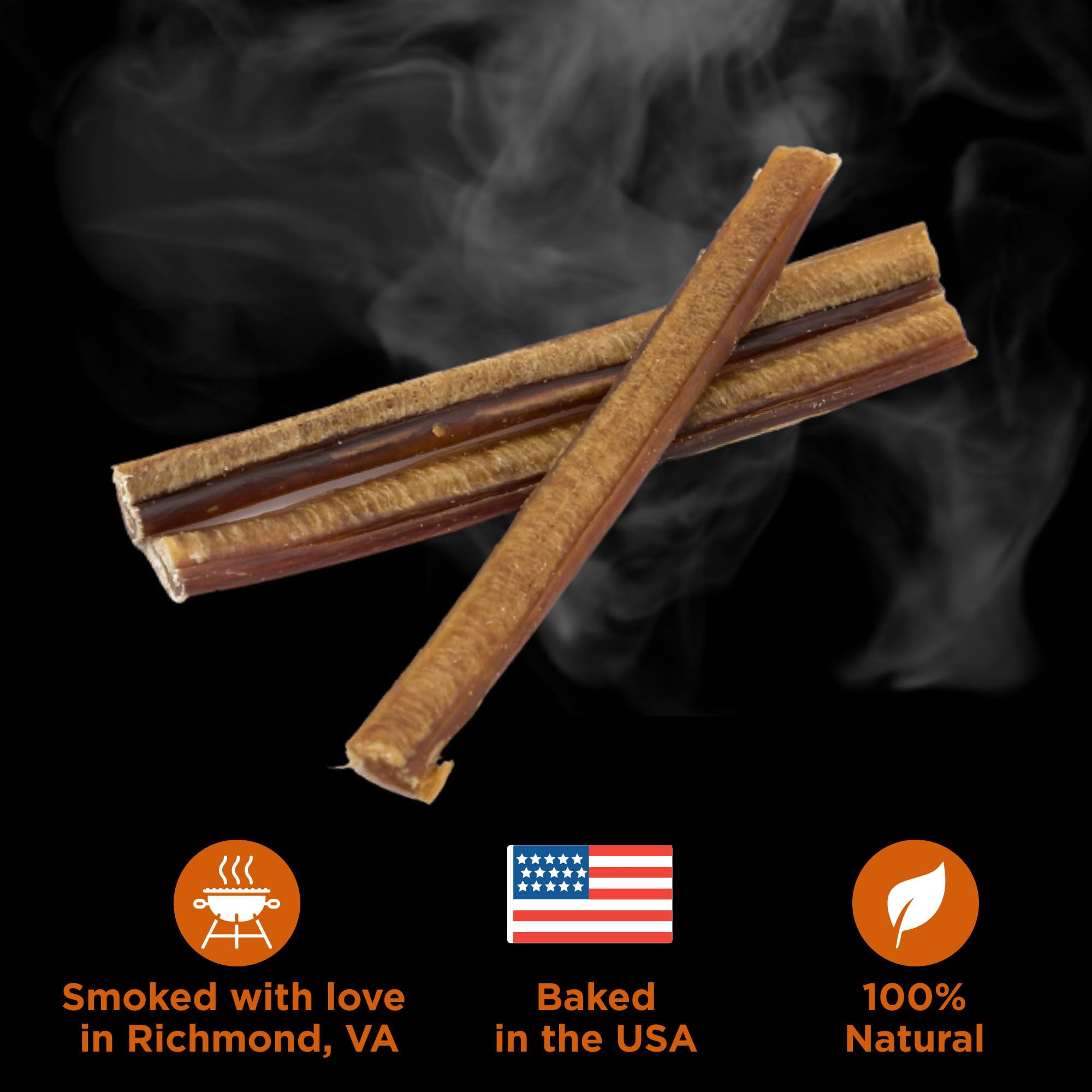 Best Bully Sticks dental health support through chewing to reduce buildup.