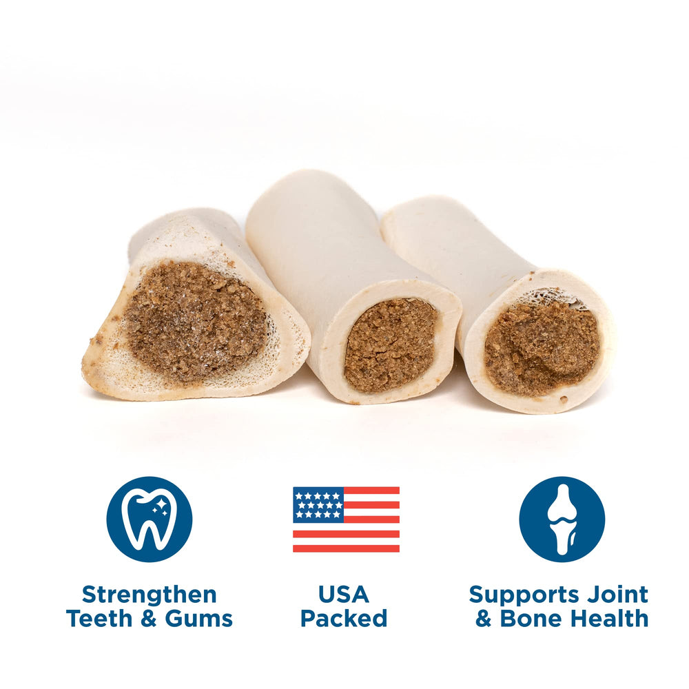 Best Bully Sticks refillable bone close-up, emphasizes refillable design