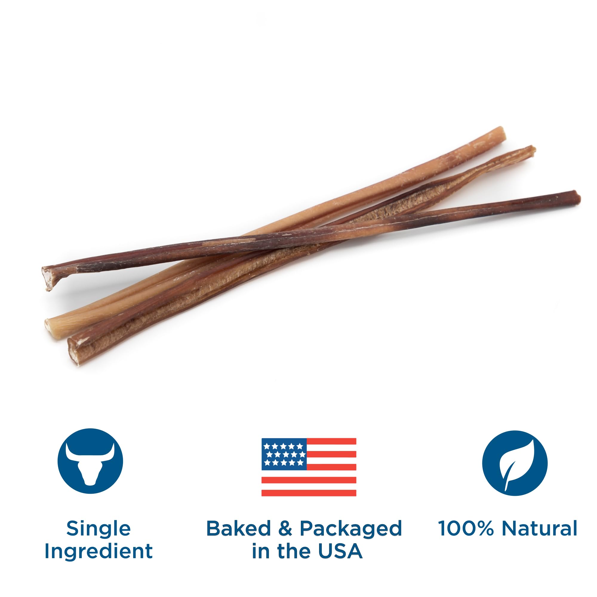 Best Bully Sticks grain-free beef pizzle image—natural scent and sturdy texture dogs enjoy.