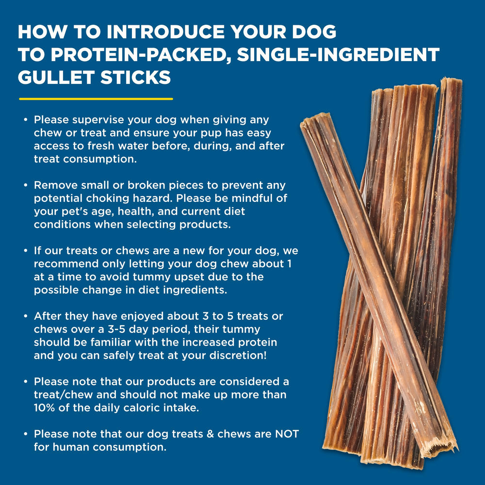 Best Bully Sticks hollow esophagus snack features natural ingredients for safe chew