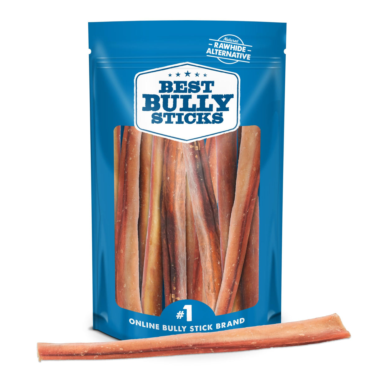 Best Bully Sticks jumbo bully stick for large dogs, long-lasting chew