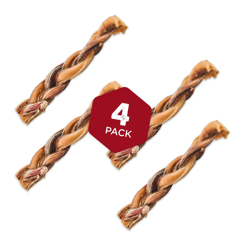 Best Bully Sticks natural scent dog chews with authentic beef aroma for enrichment.