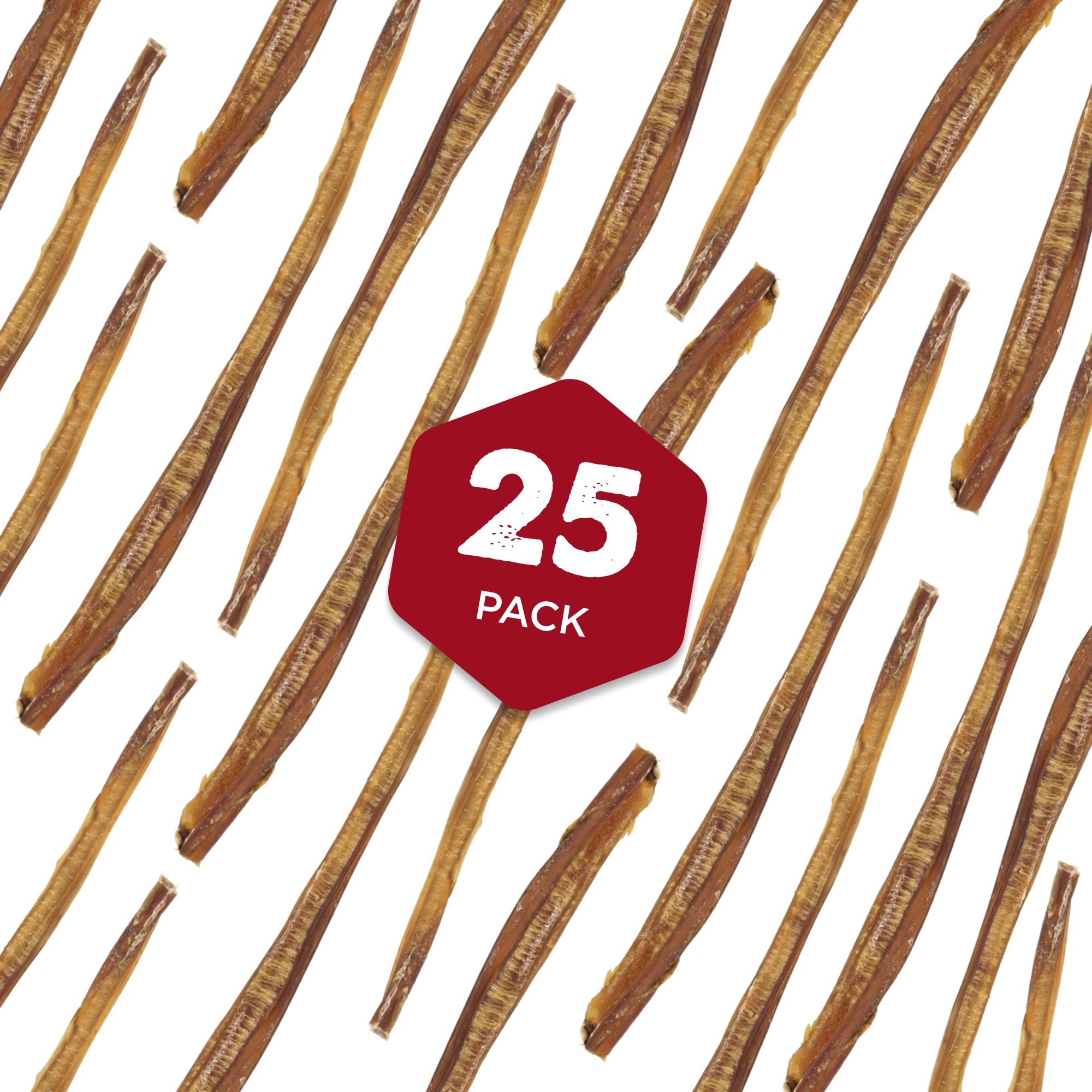 Best Bully Sticks no-splinters design emphasizes safer chewing.