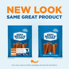 Best Bully Sticks small dog chew aids dental play and teething relief.