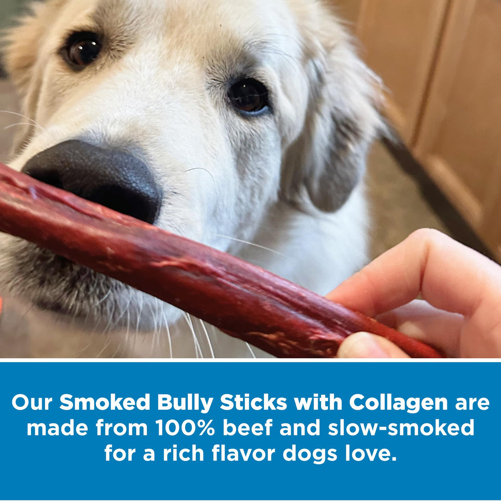 Best Bully Sticks smoked flavor close-up showcases enhanced beef taste