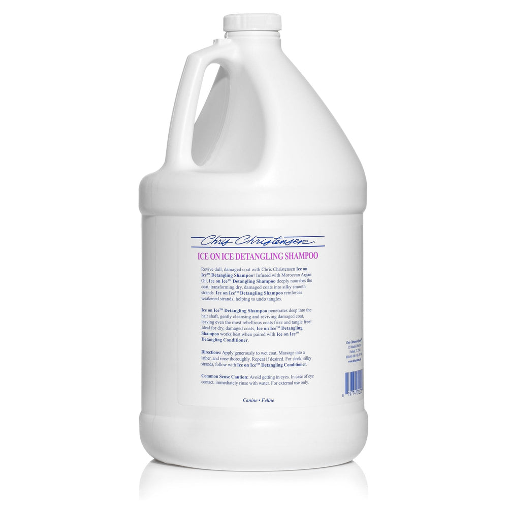 Show-ring ready coat after using Ice on Ice Shampoo by Chris Christensen.