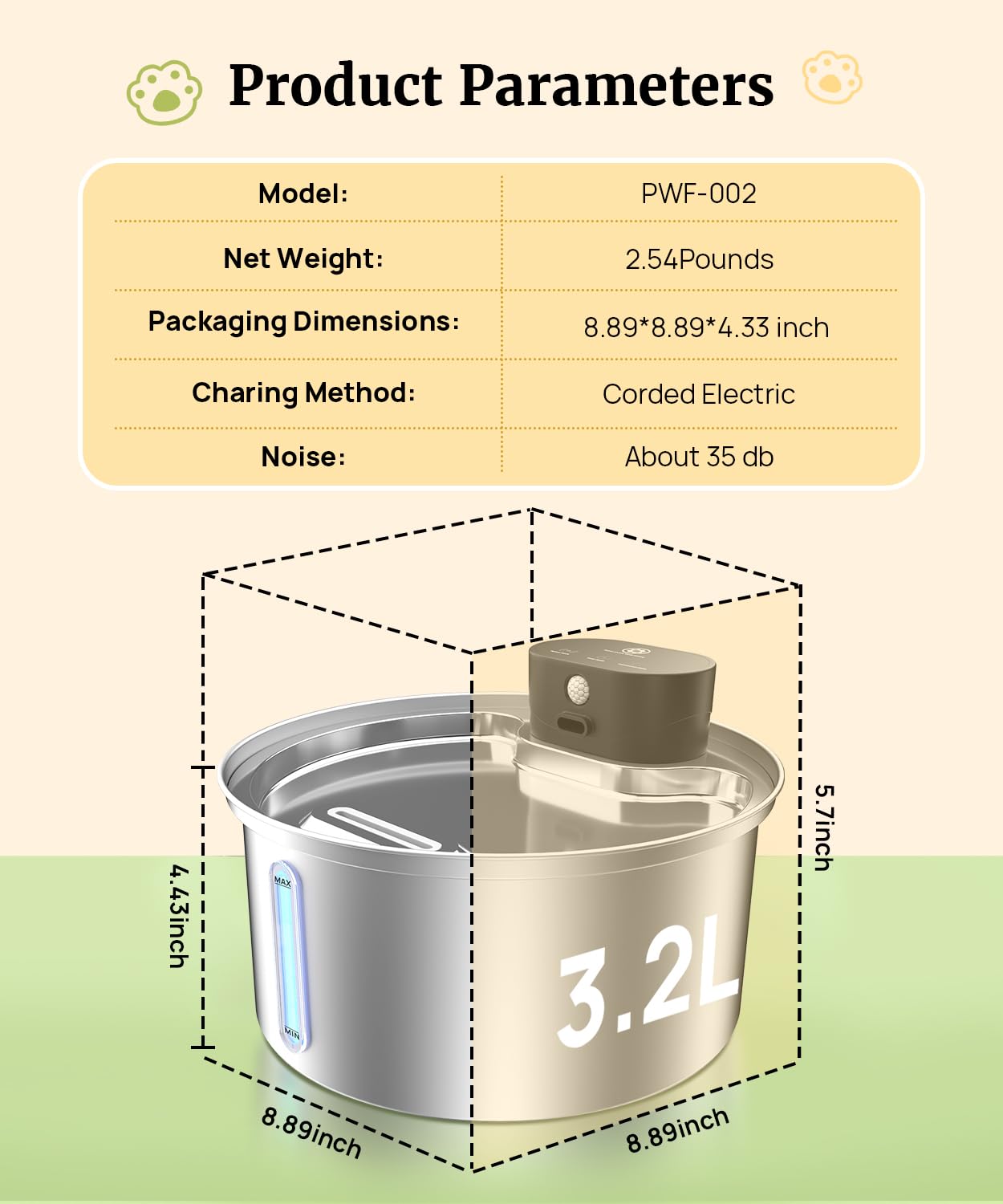 BEST JAJA 5-stage filtration reduces odors and debris for fresh water.