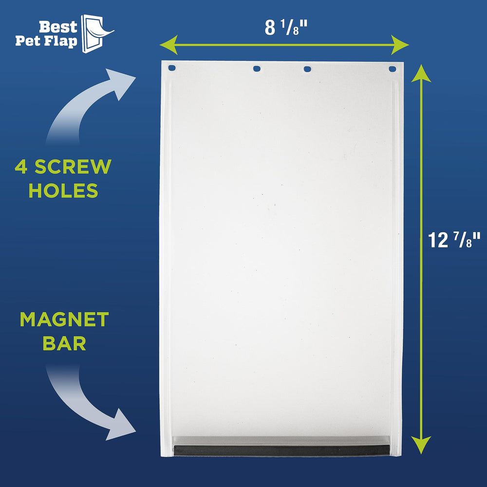 Best Pet Flap durable, non-PVC material for longer-lasting door flaps