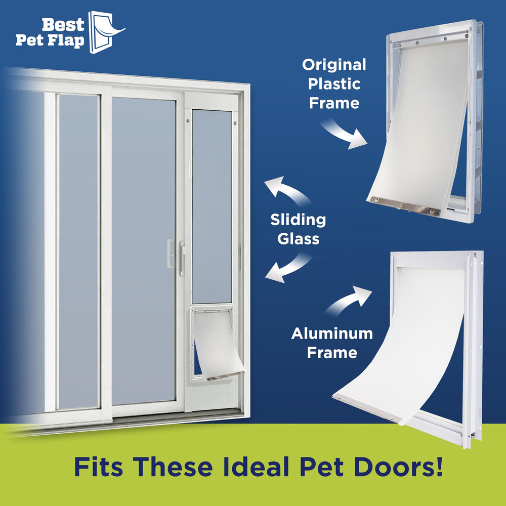 Best Pet Flap weather-resistant design helps reduce drafts during seasonal changes.