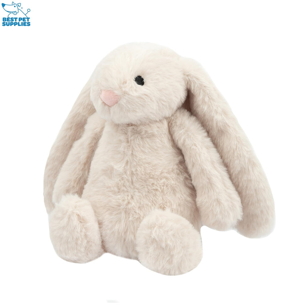 Best Pet Supplies Bunny toy squeak close-up highlights engaging squeaker for lively fetch sessions.