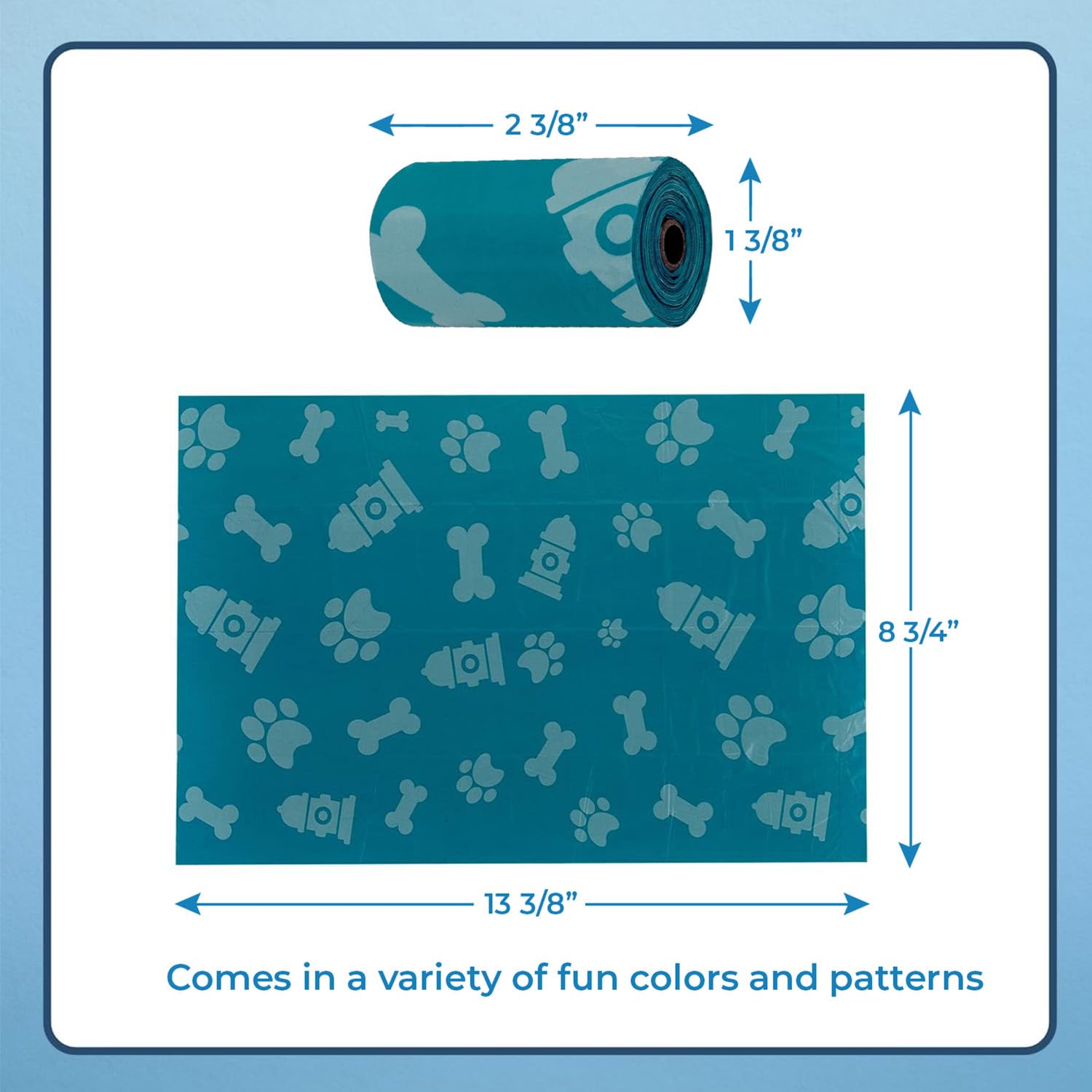 Best Pet Supplies dog-walking bags in use during park strolls for quick cleanup.