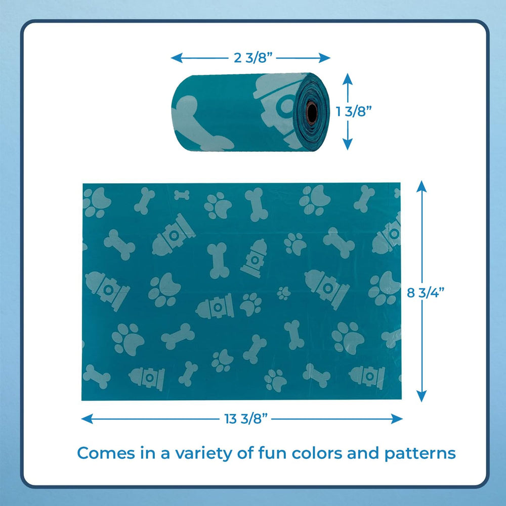 Best Pet Supplies dog-walking bags in use during park strolls for quick cleanup.