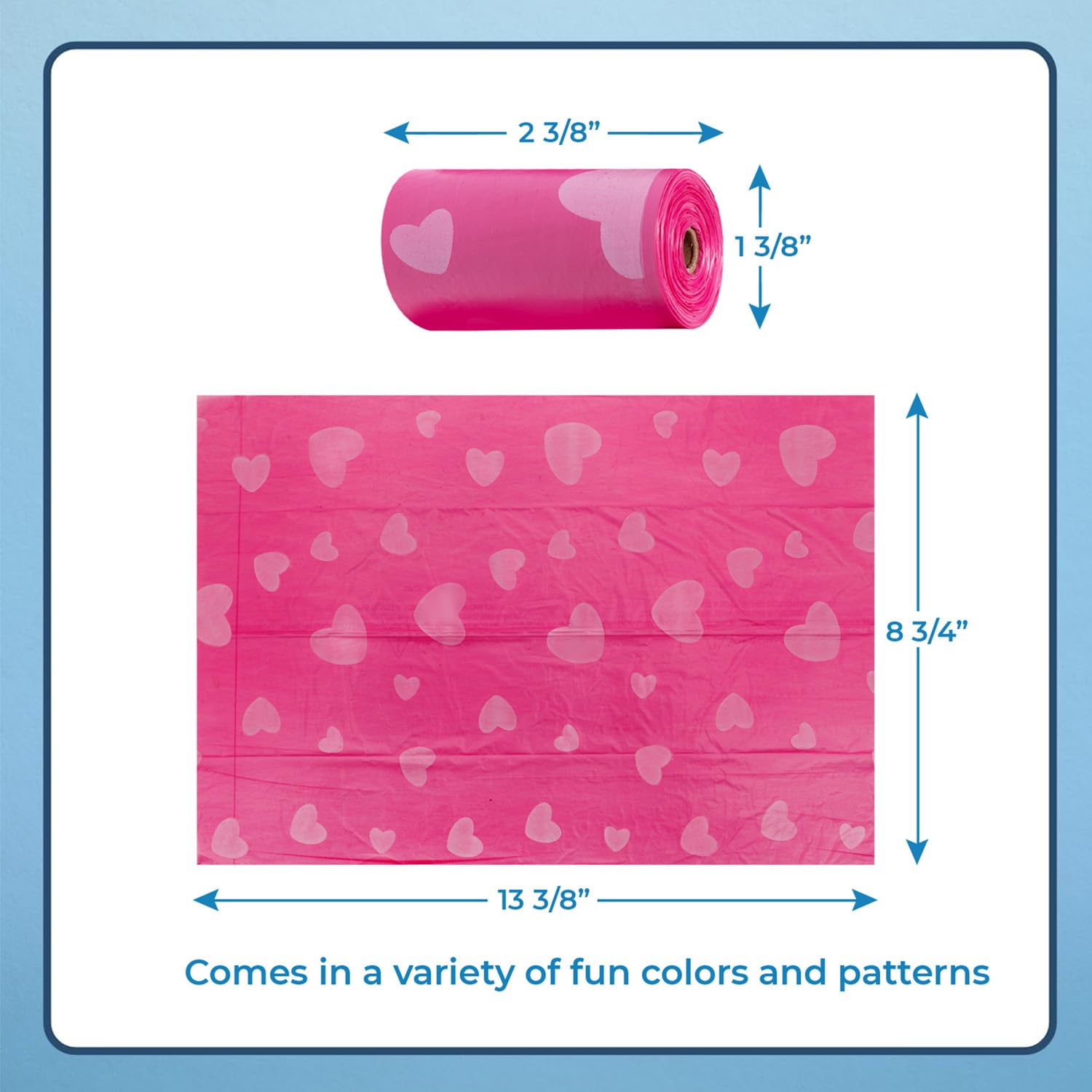 Best Pet Supplies leak-proof packaging ensures bags stay clean during transport.