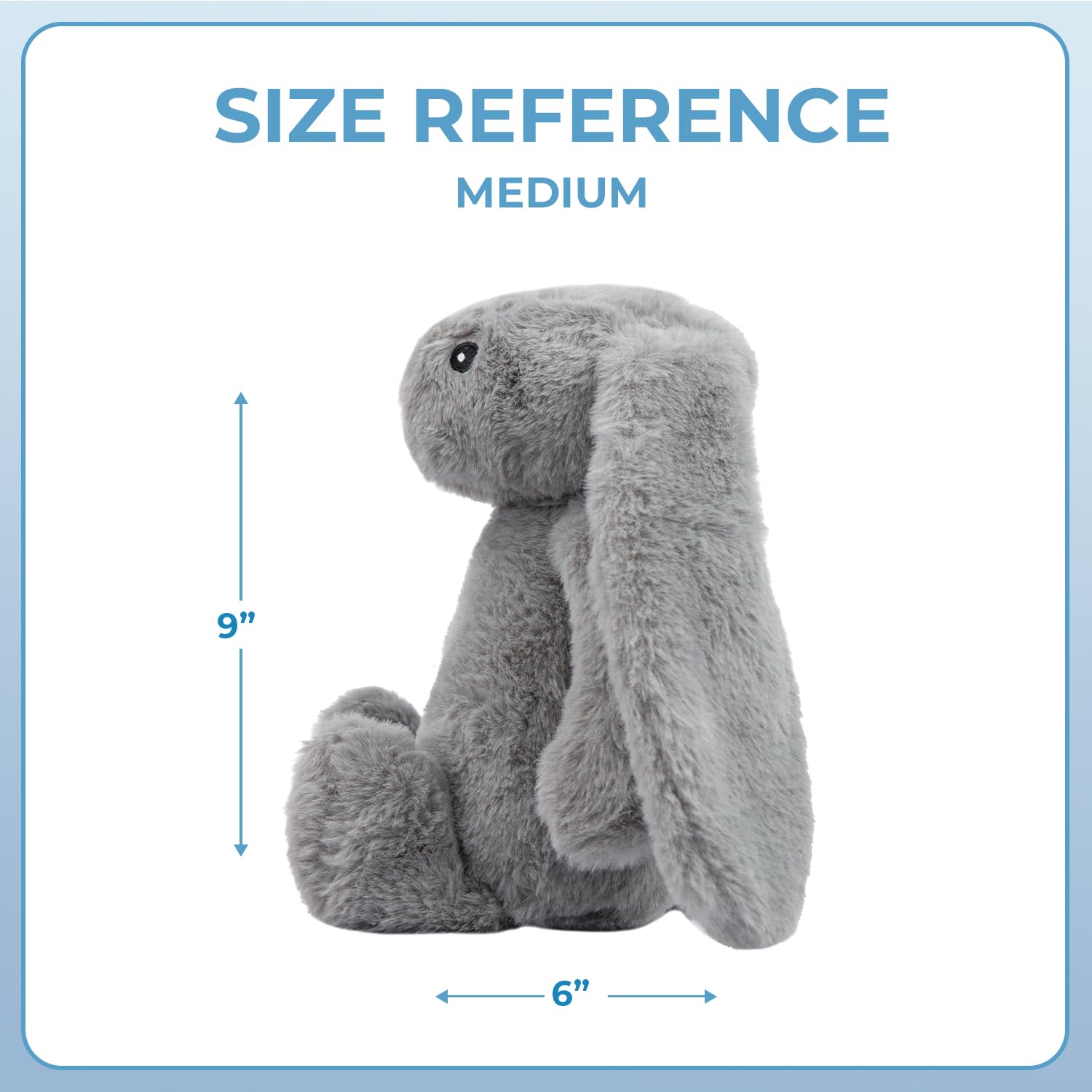Best Pet Supplies rabbit plush toy designed for soft mouth chewers indoors.