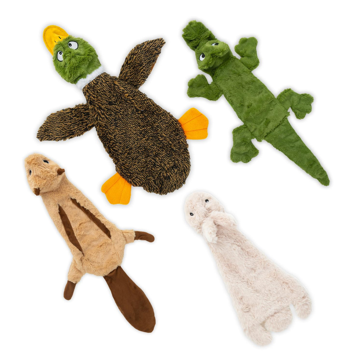 Best Pet Supplies squeaky dog toy duck for indoor play and quiet engagement