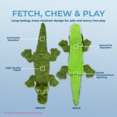 Best Pet Supplies squeaky dog toy raccoon keeps dogs engaged with crunchy sounds