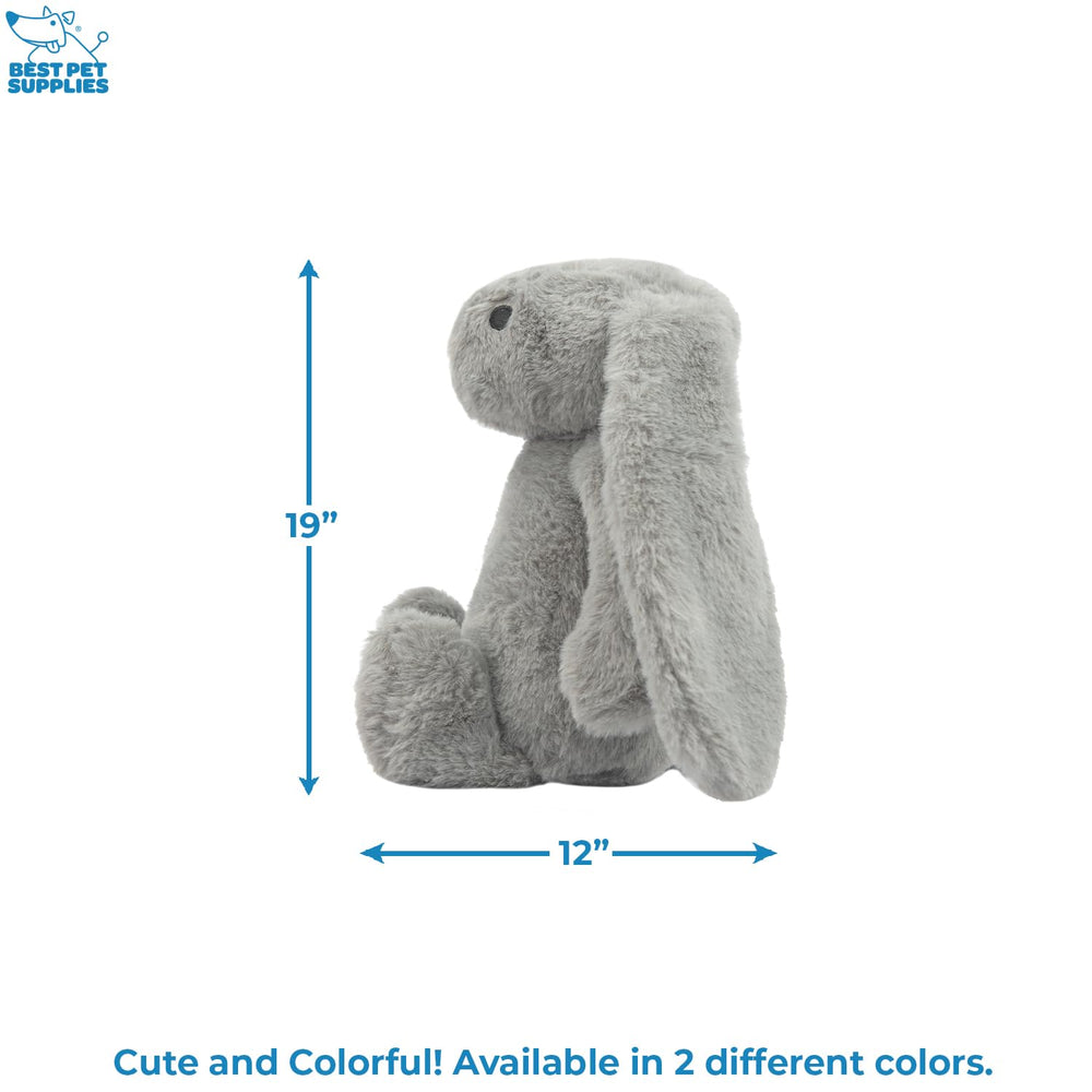 Best Pet Supplies three-animal designs toy showcases bunny, duck, and orangutan shapes.