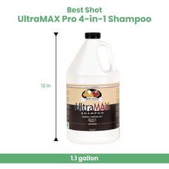 Best Shot UltraMAX Pro dog coat closeup demonstrates deep cleansing and shine