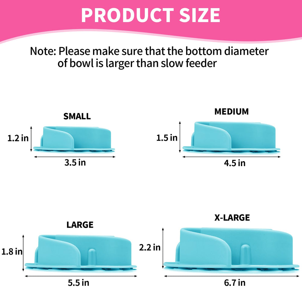 Bestalk fit-various-bowls-size-comparison demonstrates compatibility with different bowl sizes.
