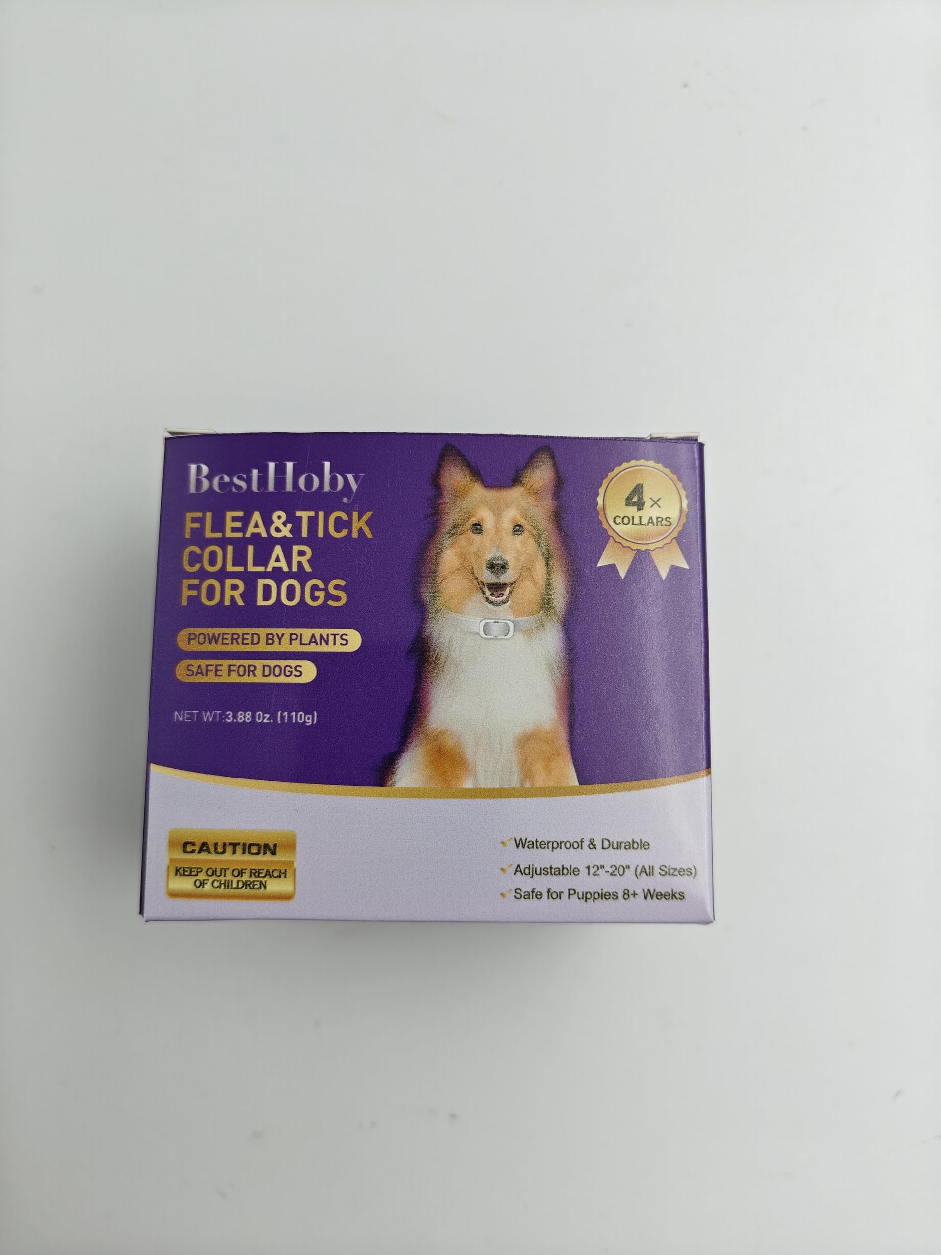 BestHoby packaging-shot highlights four collars ready for new adventures.