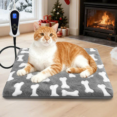 Bestio cat heating pad 18x18 main view offering warm, inviting pet comfort.