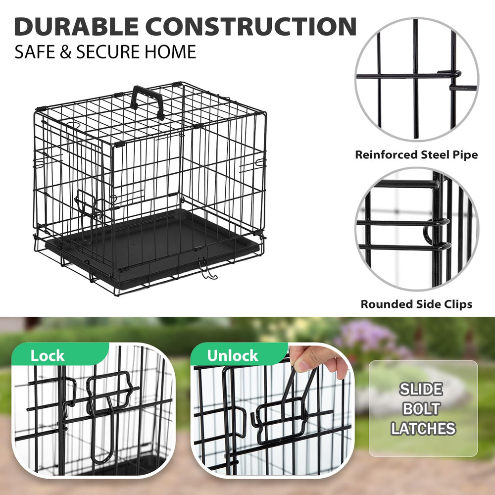 BestPet dual-door design offers convenient access and safer containment.