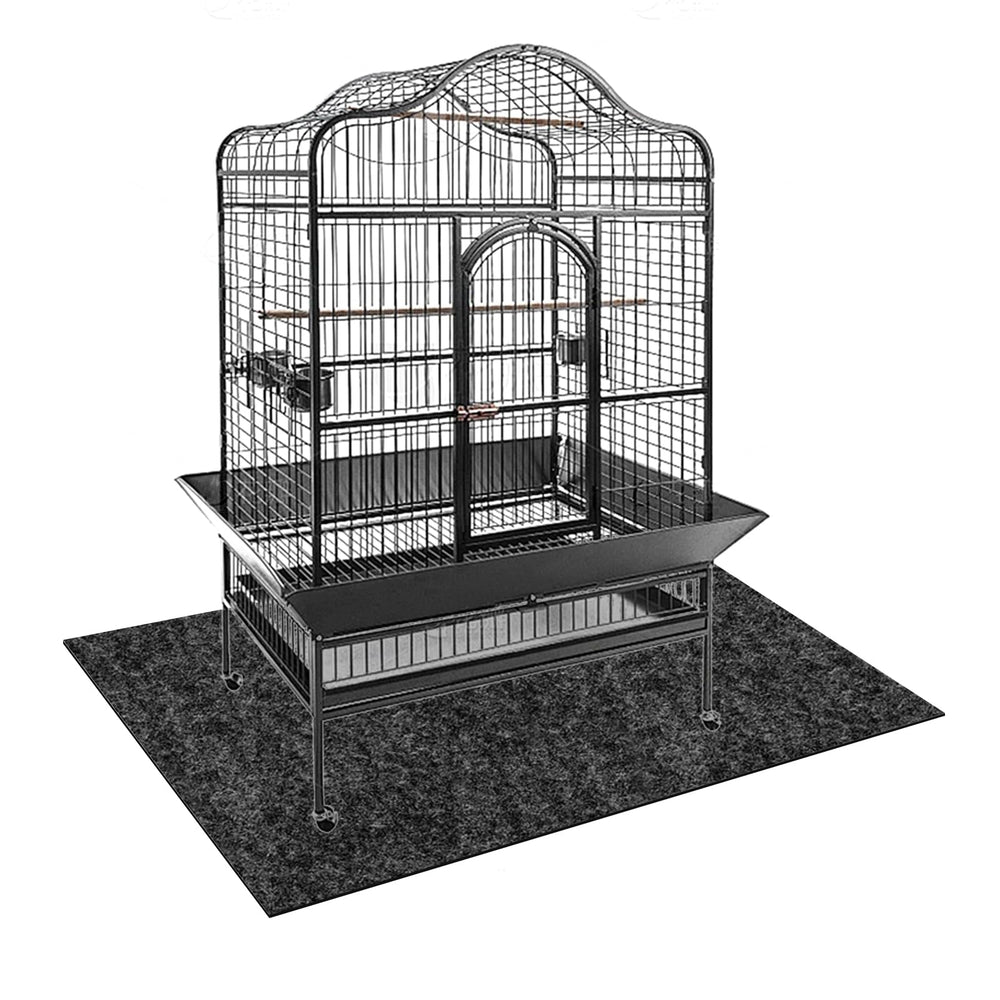 BETAGT Bird Cage Floor Mat under cage protects floors with a soft surface