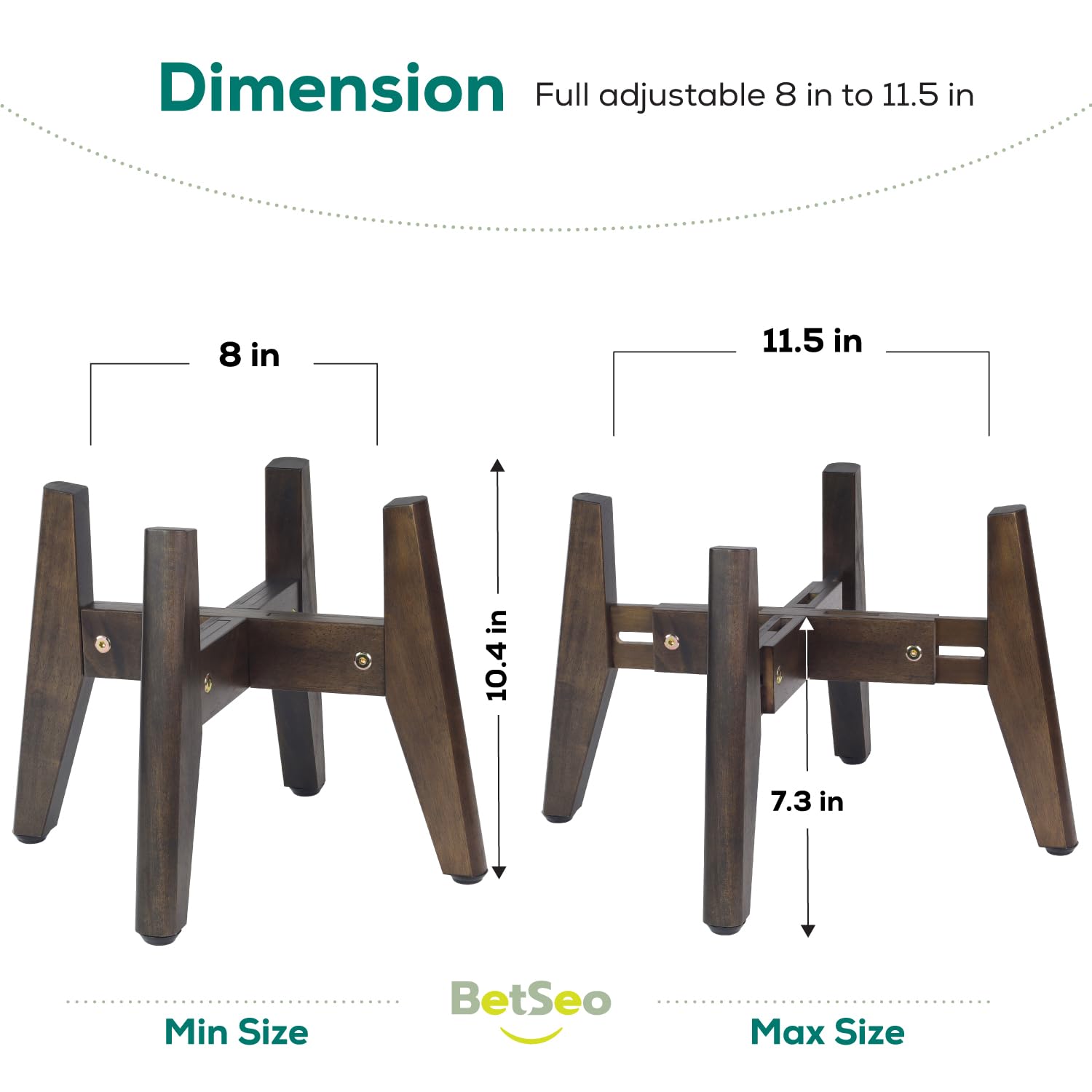 BETSEO water fountain holder elevates feeding for easier access.