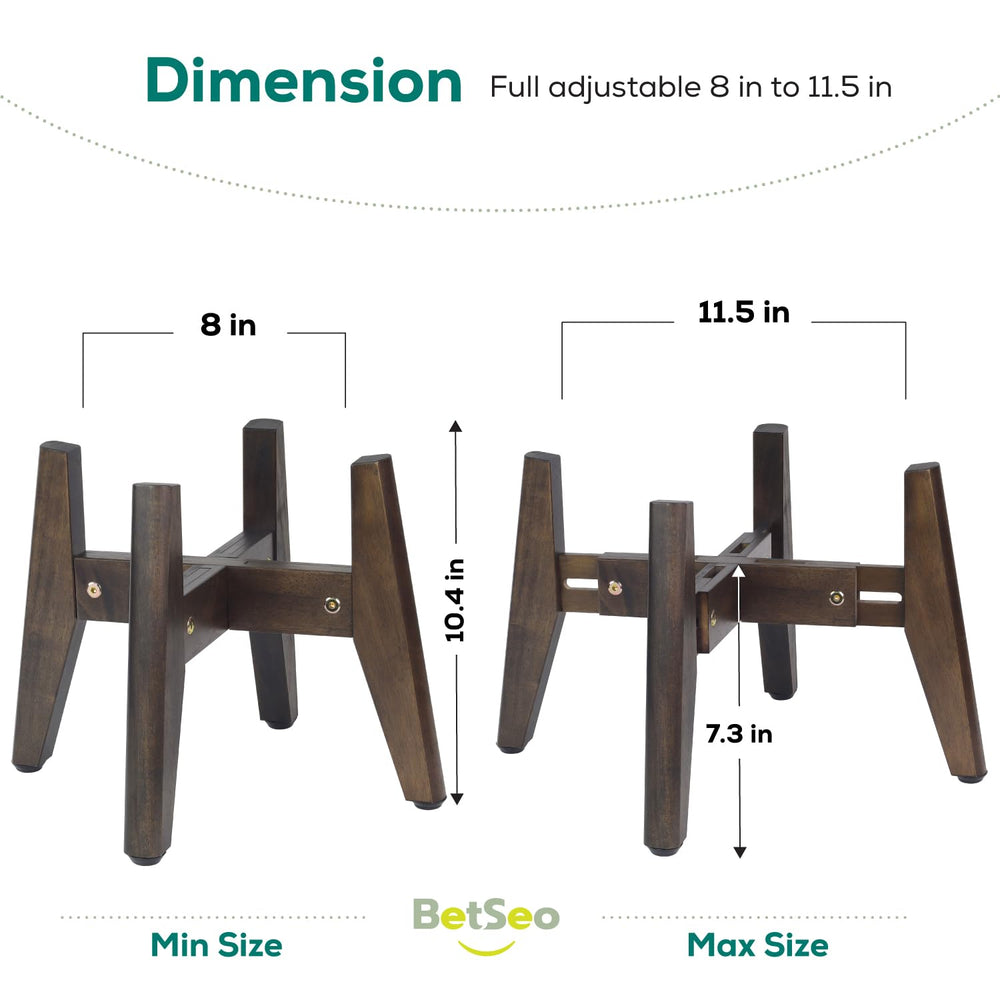 BETSEO water fountain holder elevates feeding for easier access.