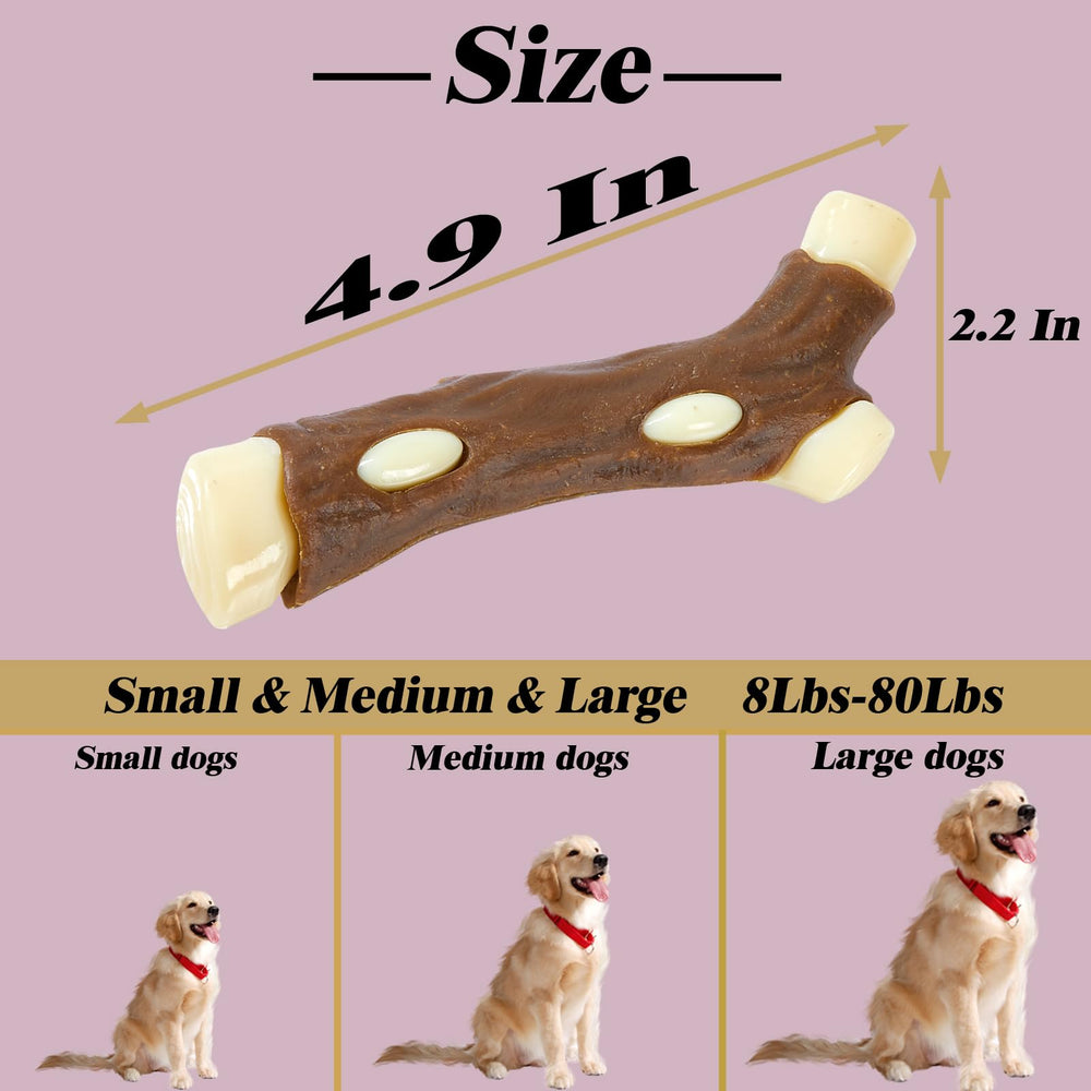 BETTEPROD dog bones creative-shape design helps dogs recognize toy quickly