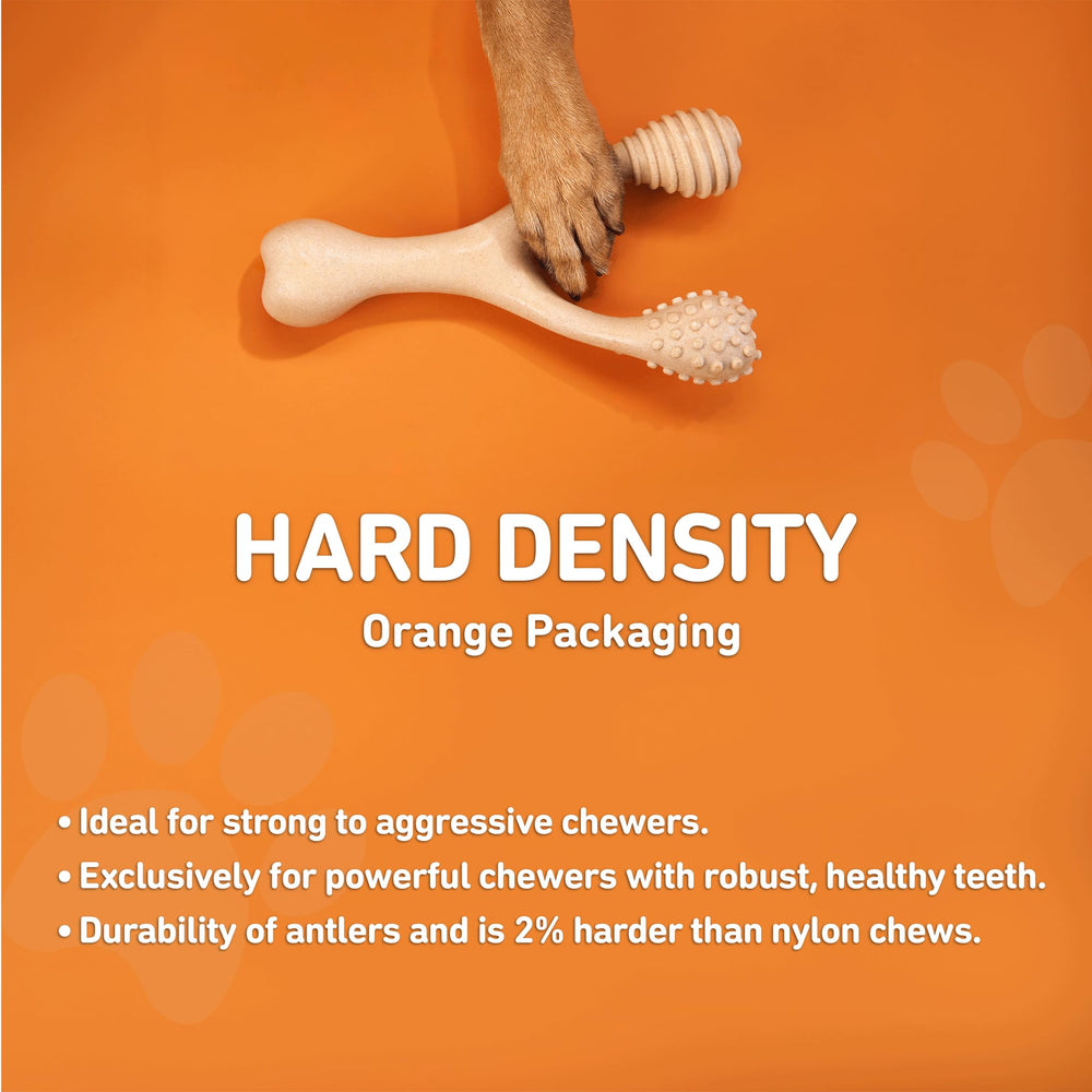 BetterBone splinter-resistance produces safe, small digestible flakes after moderate chewing.