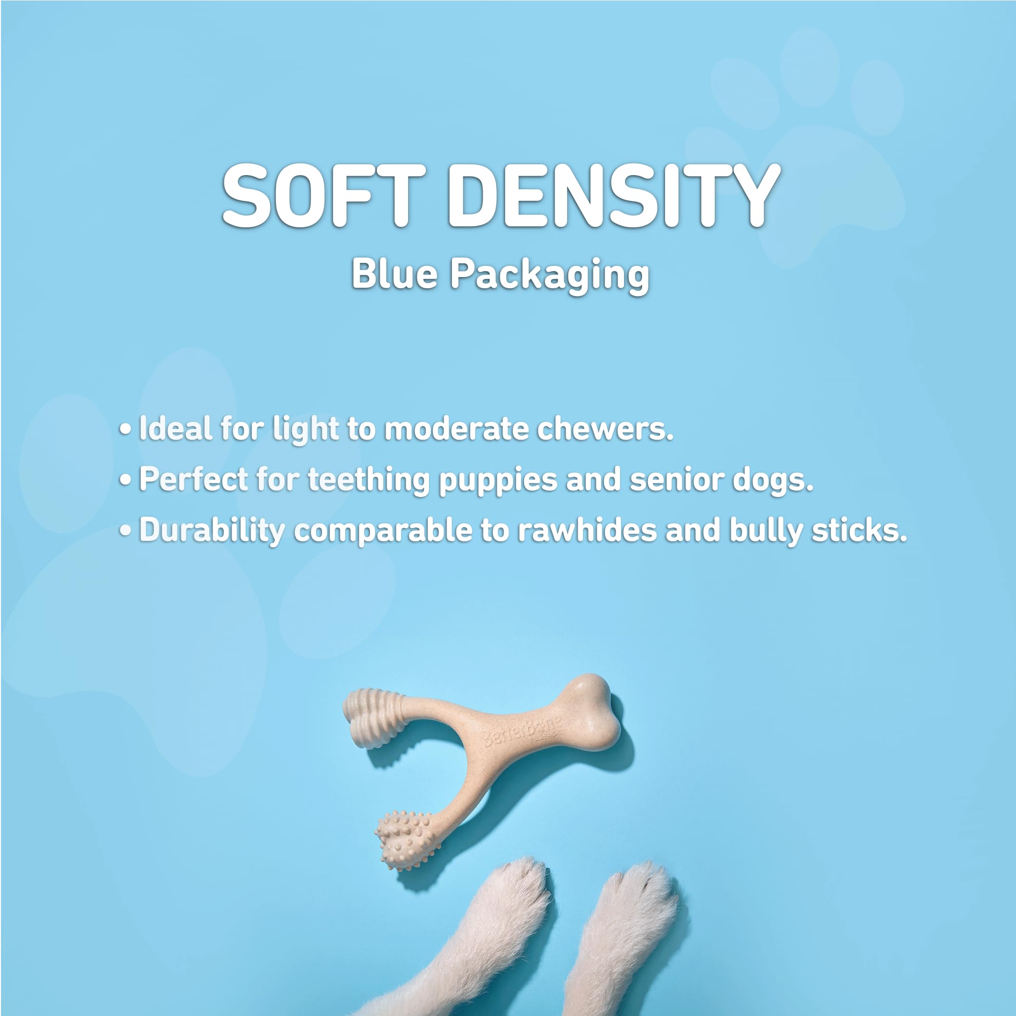 BetterBone trident-wishbone design offers easy hold and textured surfaces.