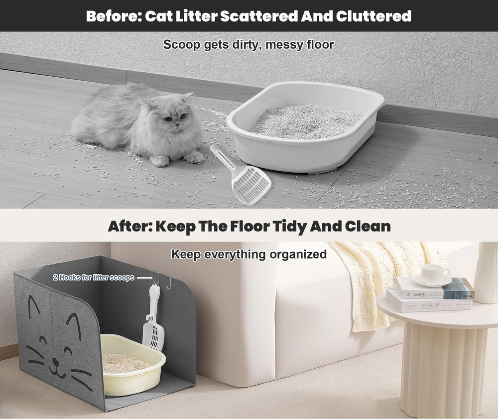 Beveetio high-walls splash guard keeps spray-contained for cleaner floors.