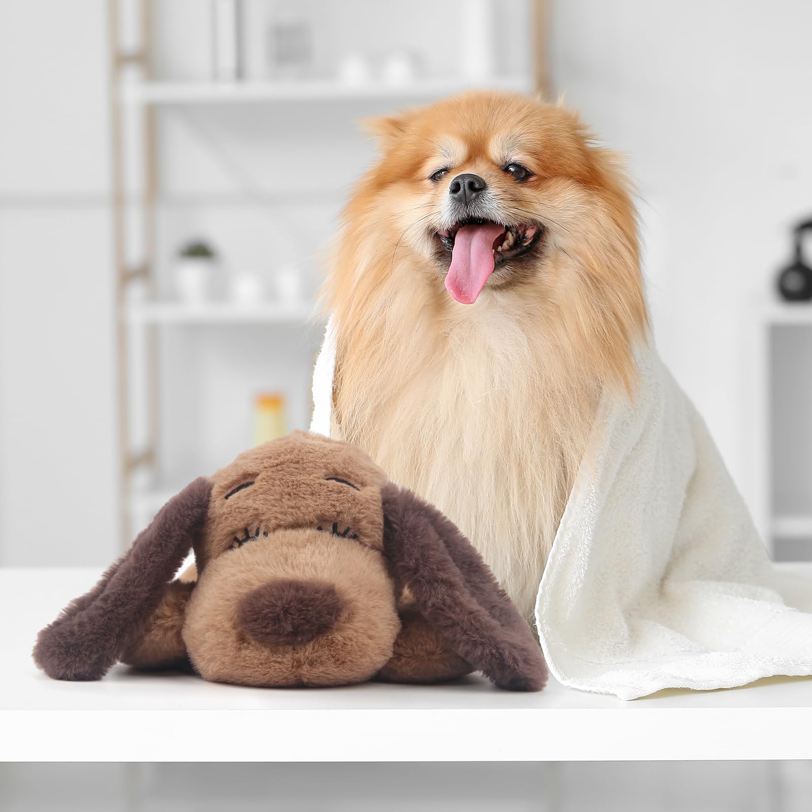 BEVERLYSHARK heartbeat puppy toy designed for gentle companionship and sleep-friendly bedtime routine.
