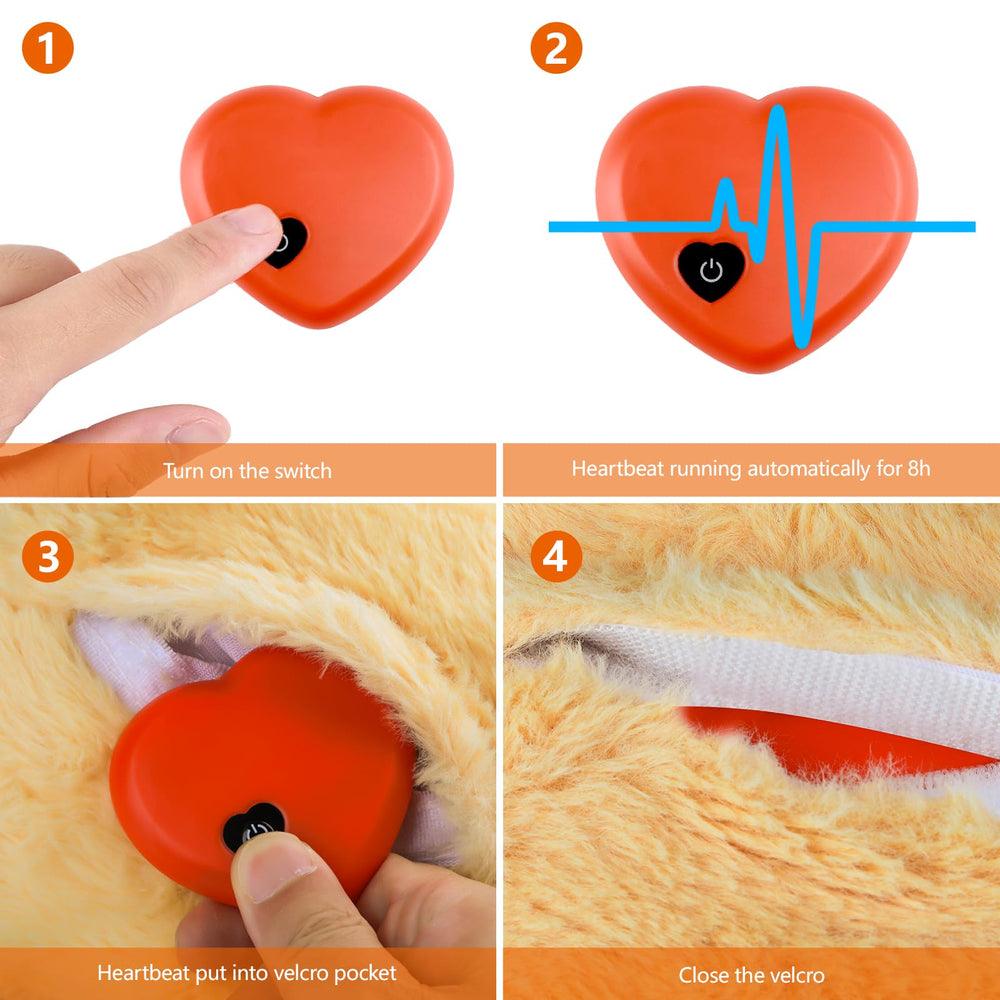 BEVERLYSHARK Heartbeat Puppy Toy gift-ready packaging for new pet owners