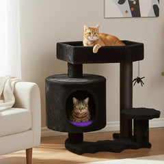 BEWISHOME cat tree scratching posts provide satisfying scratch and exercise
