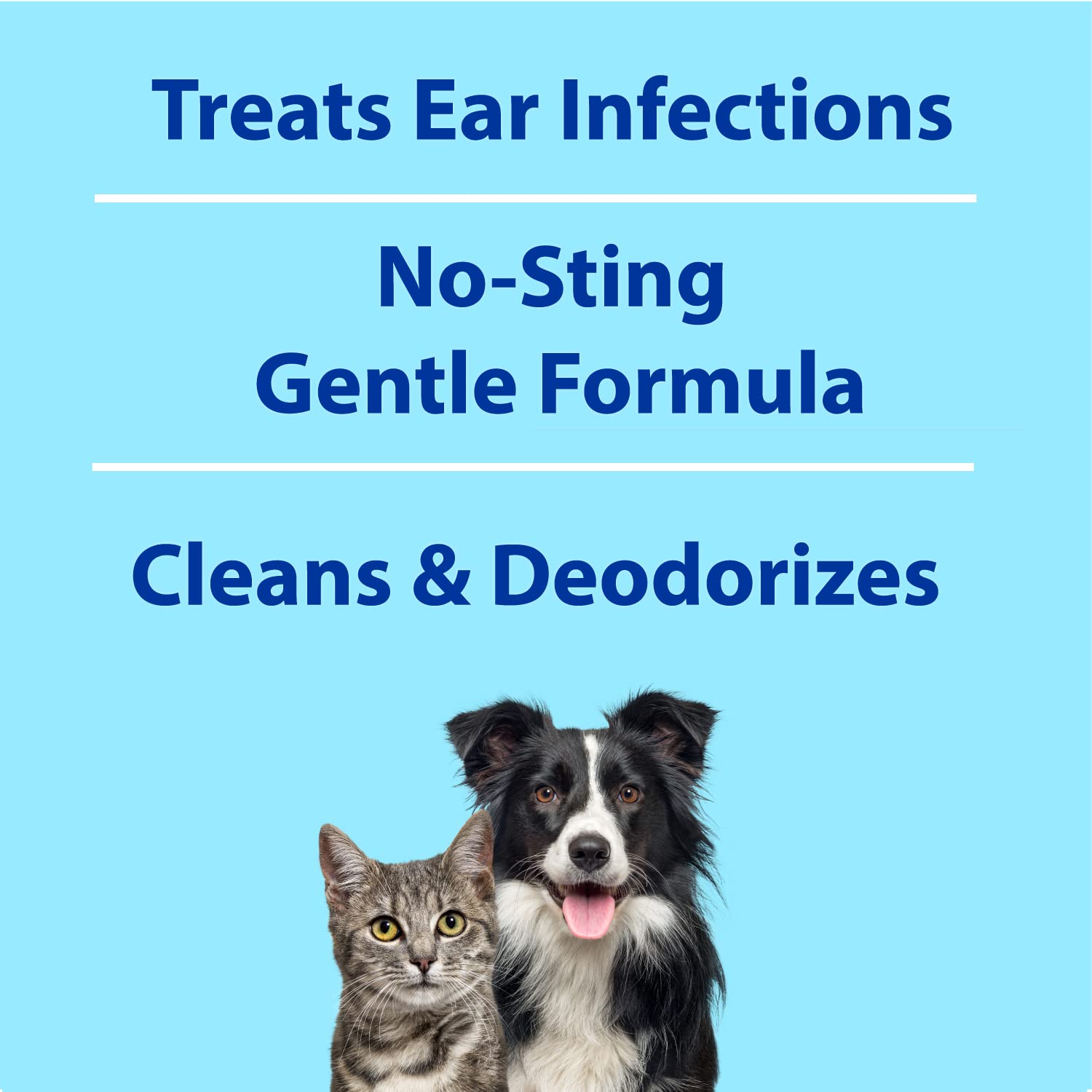 BEXLEY LABS Curaseb dog ear health illustration suggests ongoing hygiene benefits.