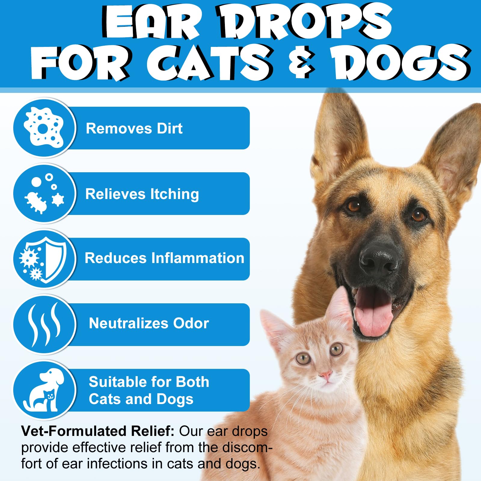 Beyxdu yeast infection treatment drops help manage fungal concerns in pets